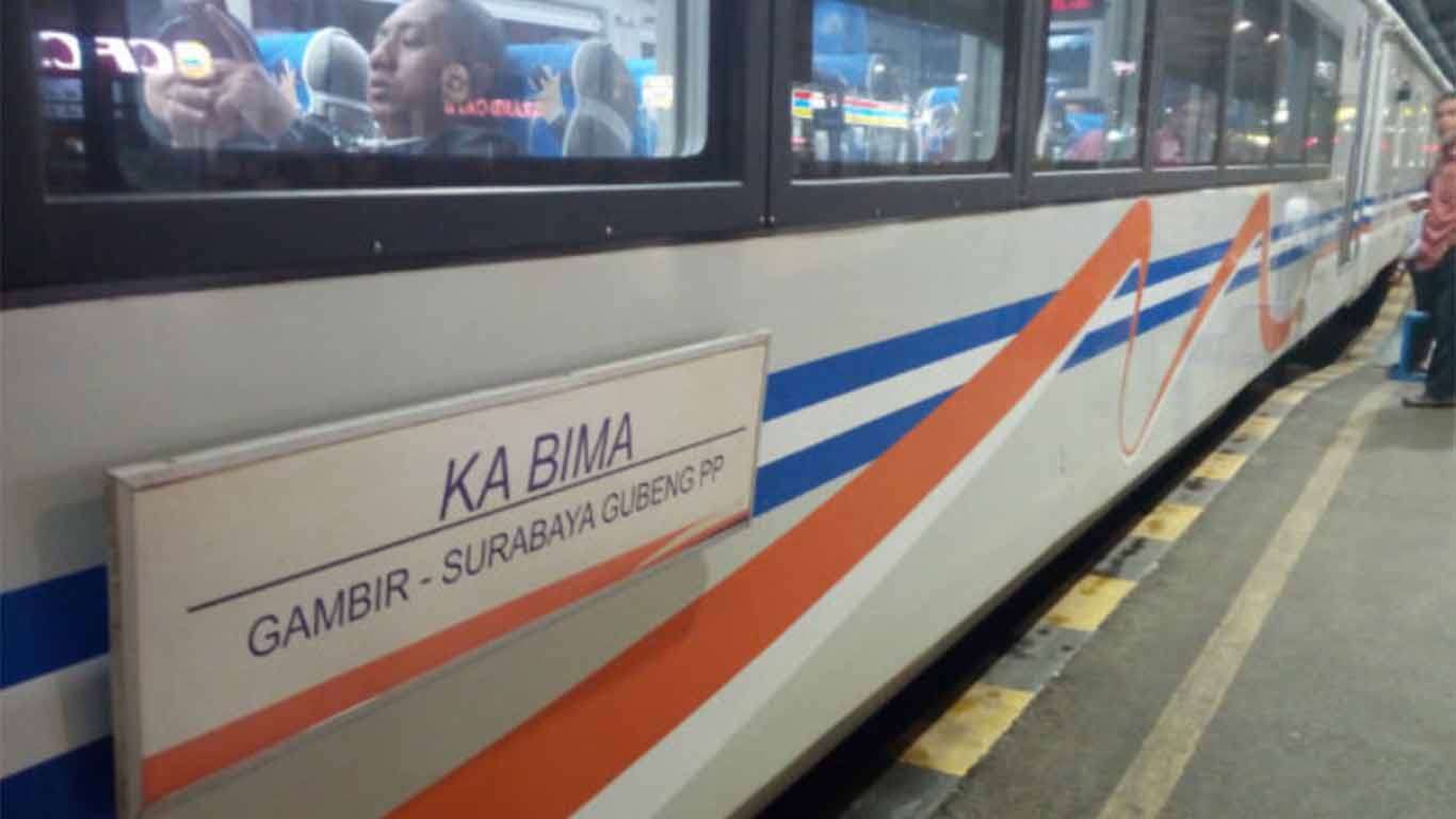 Harga Tiket Jadwal  Kereta  Api Bima  Terbaru 2021  